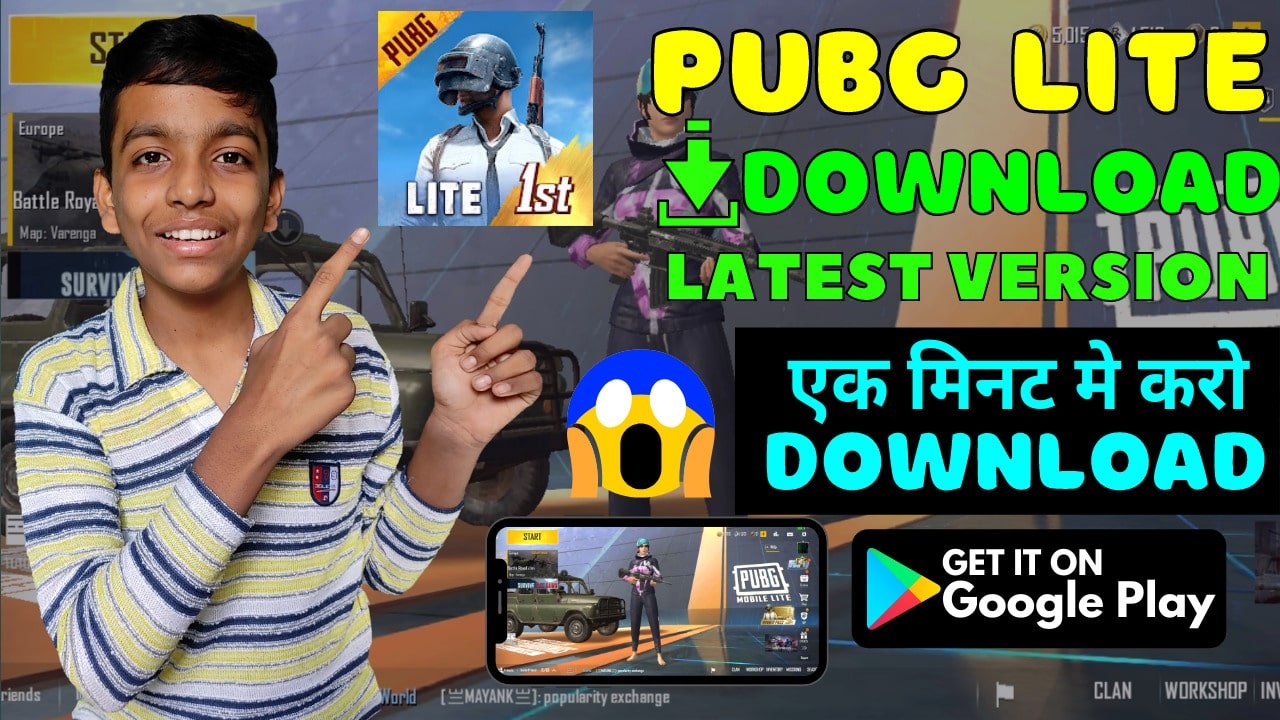 1PUBG download the new version