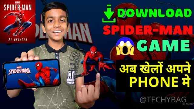 Best spider man game for android download  spiderman games for android  mobile - TECHY BAG