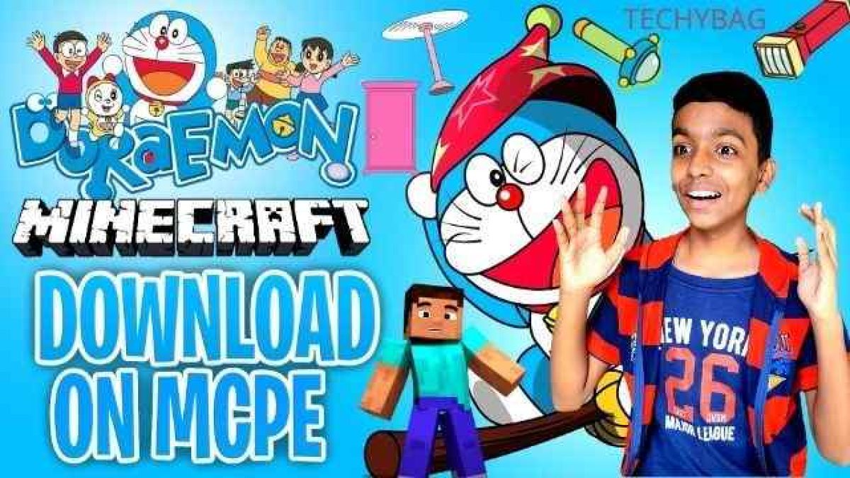 Doraemon mod for Minecraft | minecraft doraemon mod download ...