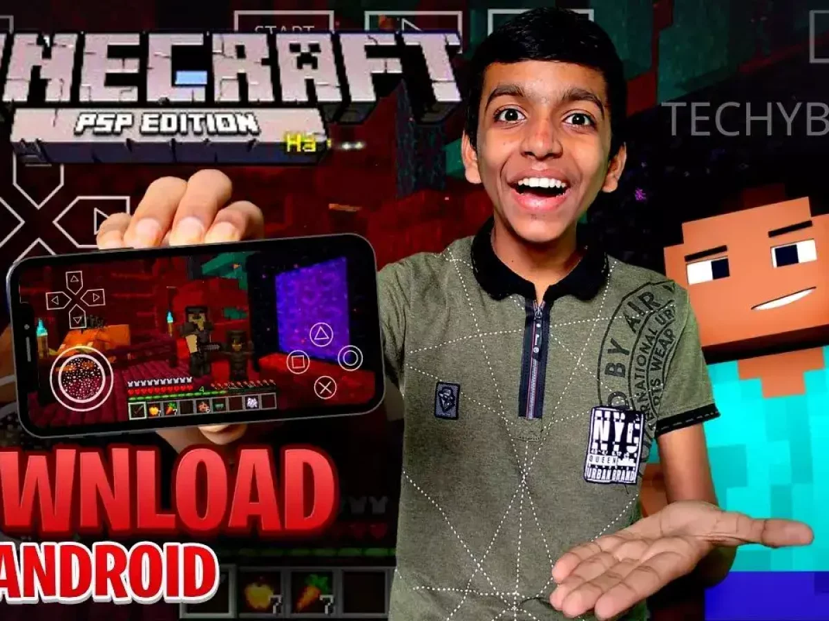 Minecraft PSP Download Android | Minecraft psp TECHY BAG