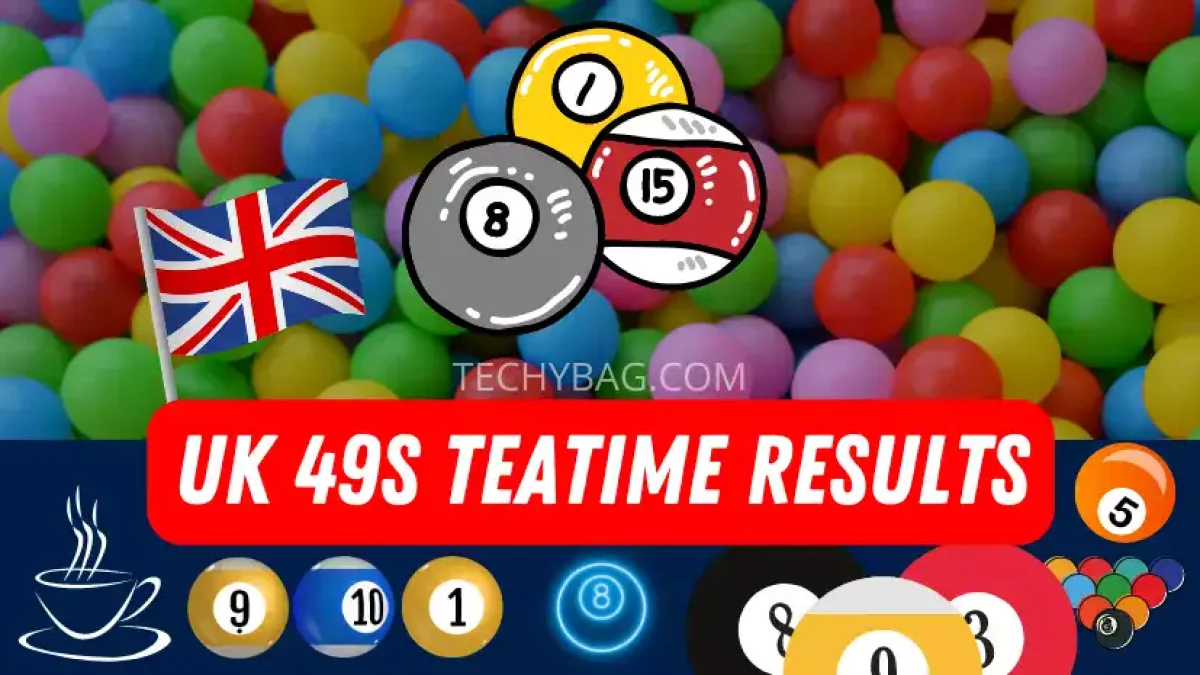 Uk 49s Teatime Results Today Techy Bag