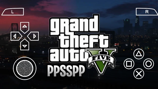 NEW GTA 5 PPSSPP ISO FILE 2023, GTA 5 PPSSPP REAL GAMEPLAY